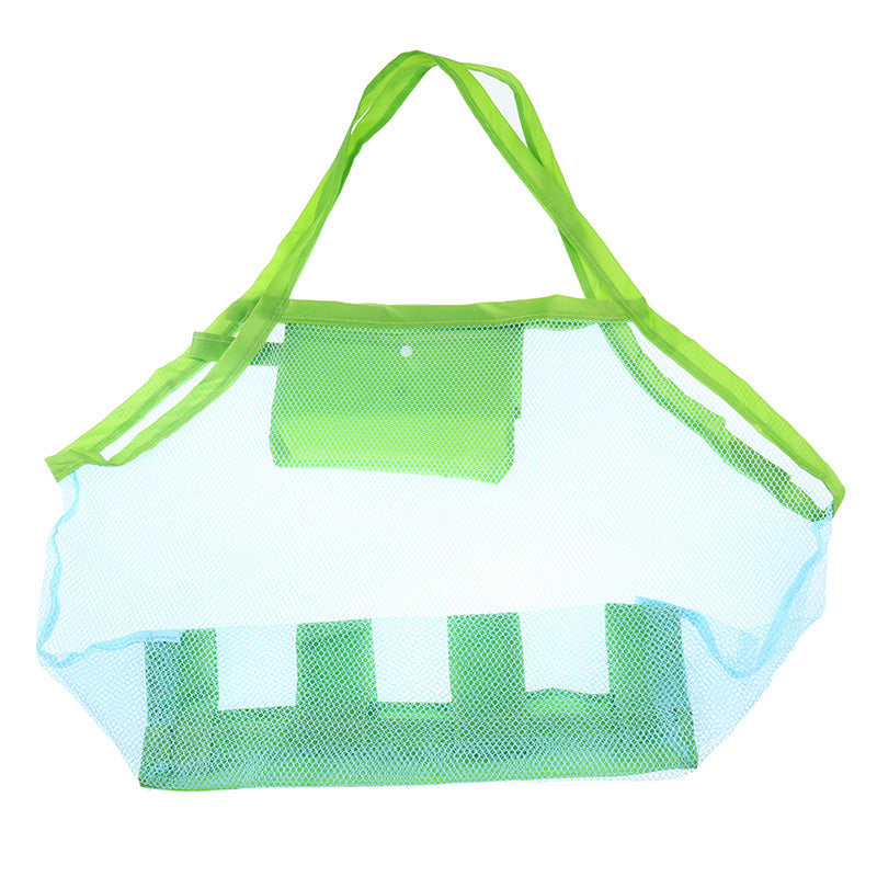 Children's Sand Away Beach Mesh Bag; Beach Toys Bag Baby Toy Storage Bags